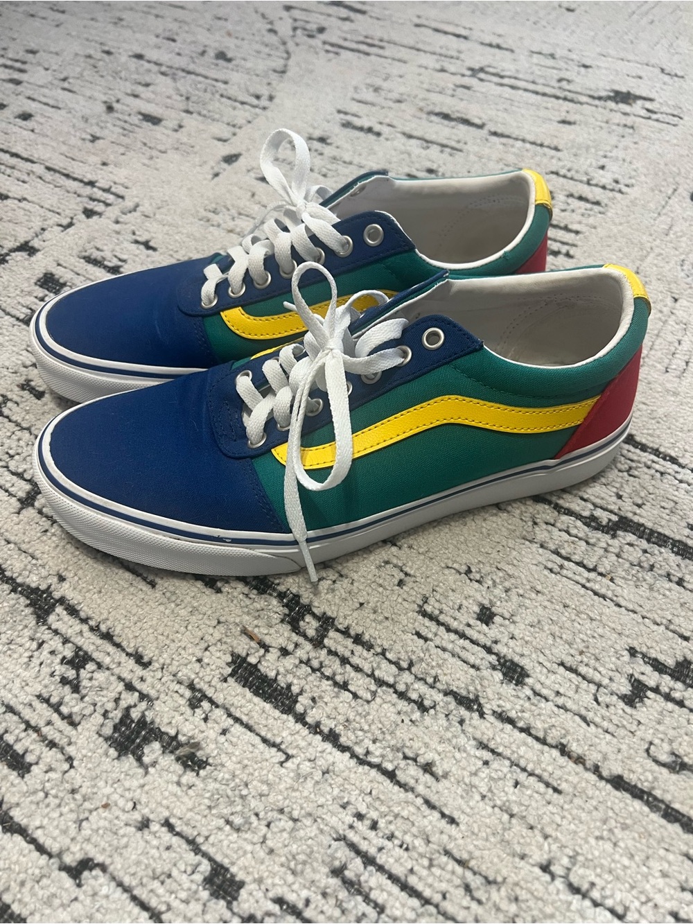 Vans low-top multi colored